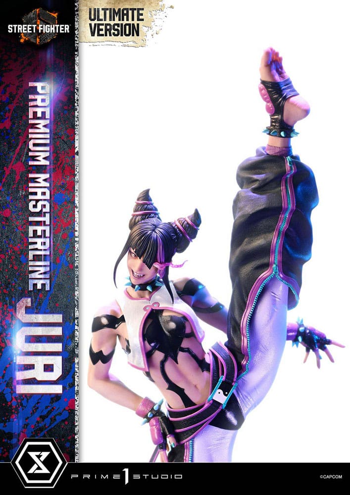 Street Fighter 6 statuette Premium Masterline Series 1/4 Juri Ultimate Version 58 cm