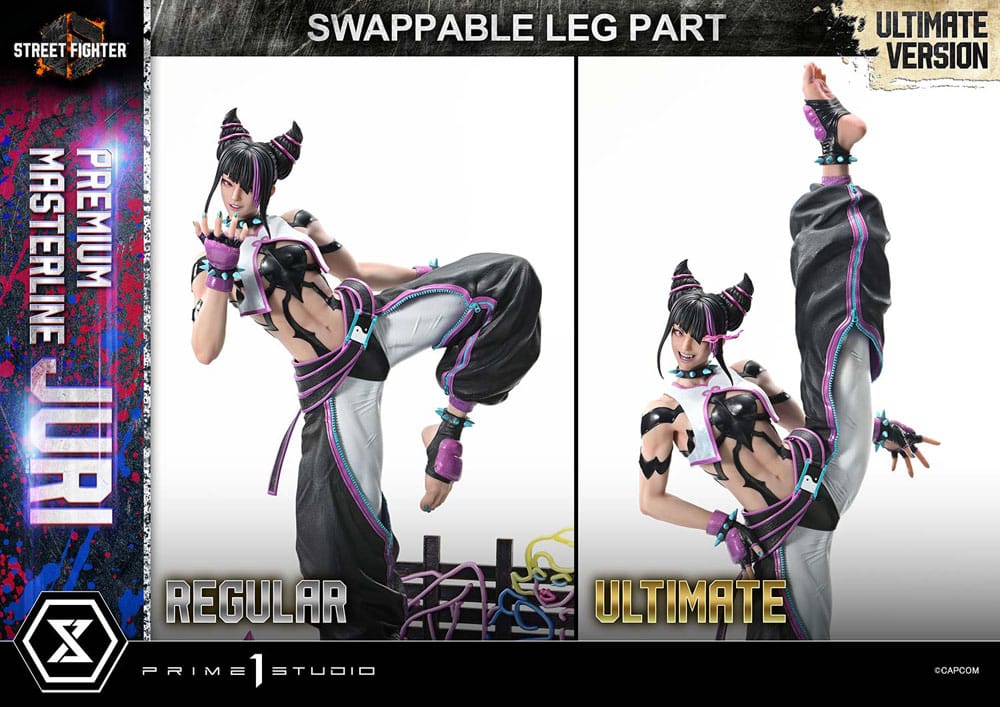 Street Fighter 6 statuette Premium Masterline Series 1/4 Juri Ultimate Bonus Version 58 cm