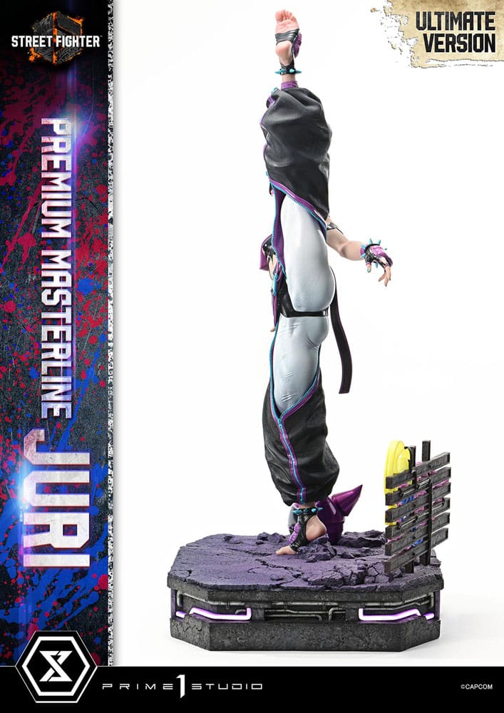 Street Fighter 6 statuette Premium Masterline Series 1/4 Juri Ultimate Bonus Version 58 cm