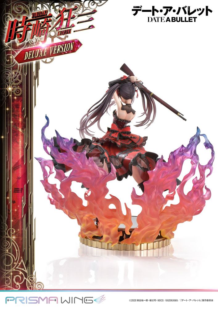 Date A Live Fragment: Date A Bullet statuette PVC 1/7 Prisma Wing Kurumi Tokisaki Deluxe Version 37 cm