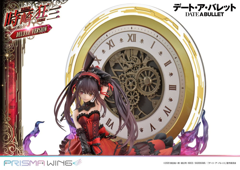 Date A Live Fragment: Date A Bullet statuette PVC 1/7 Prisma Wing Kurumi Tokisaki Deluxe Version 37 cm
