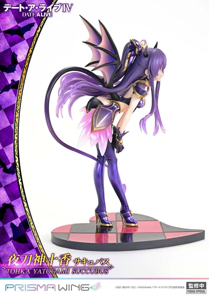 Date A Live Dead statuette PVC 1/7 Prisma Wing Tohka Yatogami succubus 25 cm