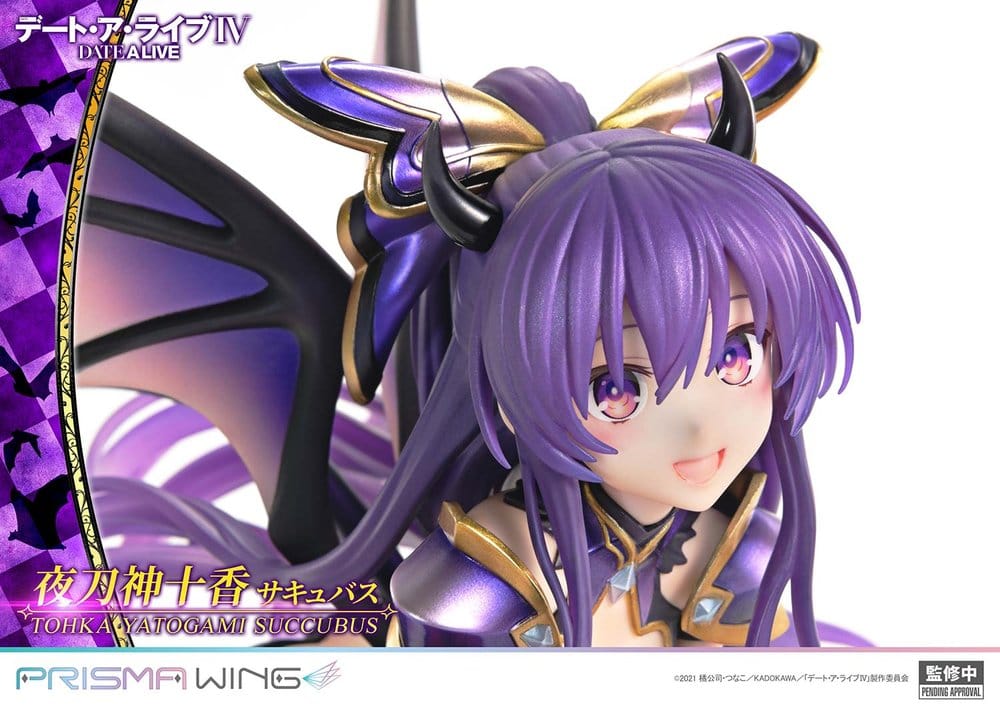 Date A Live Dead statuette PVC 1/7 Prisma Wing Tohka Yatogami succubus 25 cm