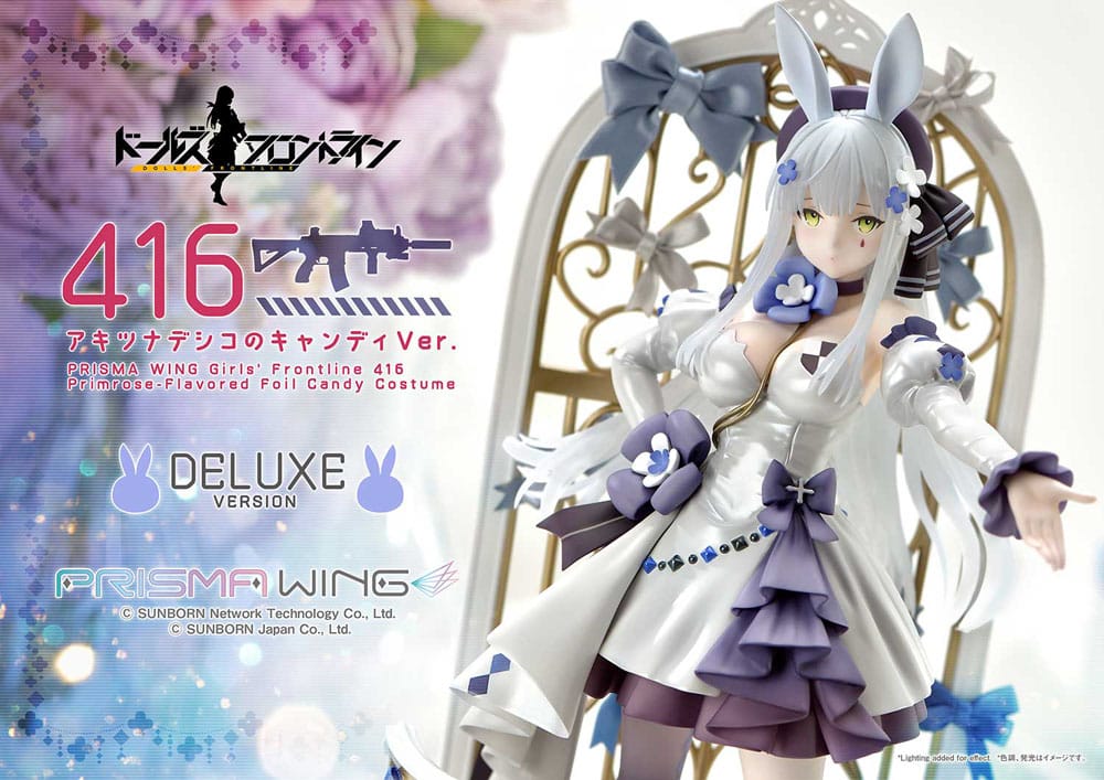 Girls' Frontline statuette PVC 1/7 Prisma Wing Primrose-Flavored Foil Candy Costume Deluxe Version 25 cm