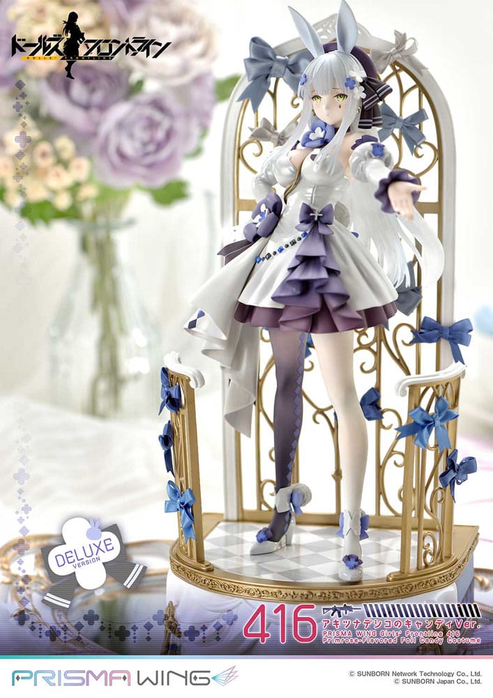 Girls' Frontline statuette PVC 1/7 Prisma Wing Primrose-Flavored Foil Candy Costume Deluxe Version 25 cm
