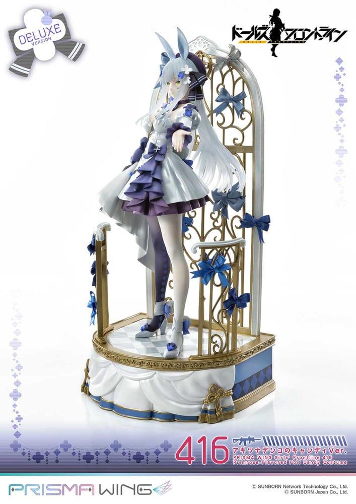 Girls' Frontline statuette PVC 1/7 Prisma Wing Primrose-Flavored Foil Candy Costume Deluxe Version 25 cm