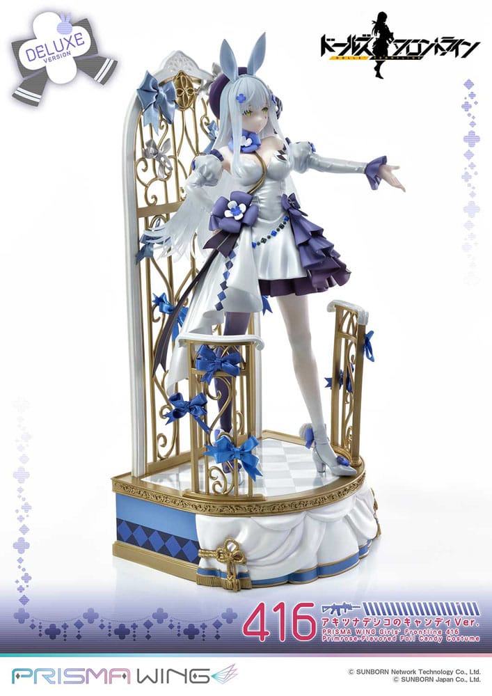 Girls' Frontline statuette PVC 1/7 Prisma Wing Primrose-Flavored Foil Candy Costume Deluxe Version 25 cm