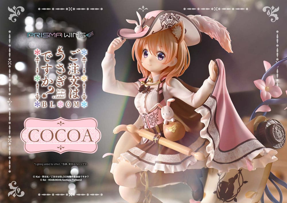 Is the Order a Rabbit? Bloom statuette PVC 1/7 Prisma Wing Cocoa 21 cm
