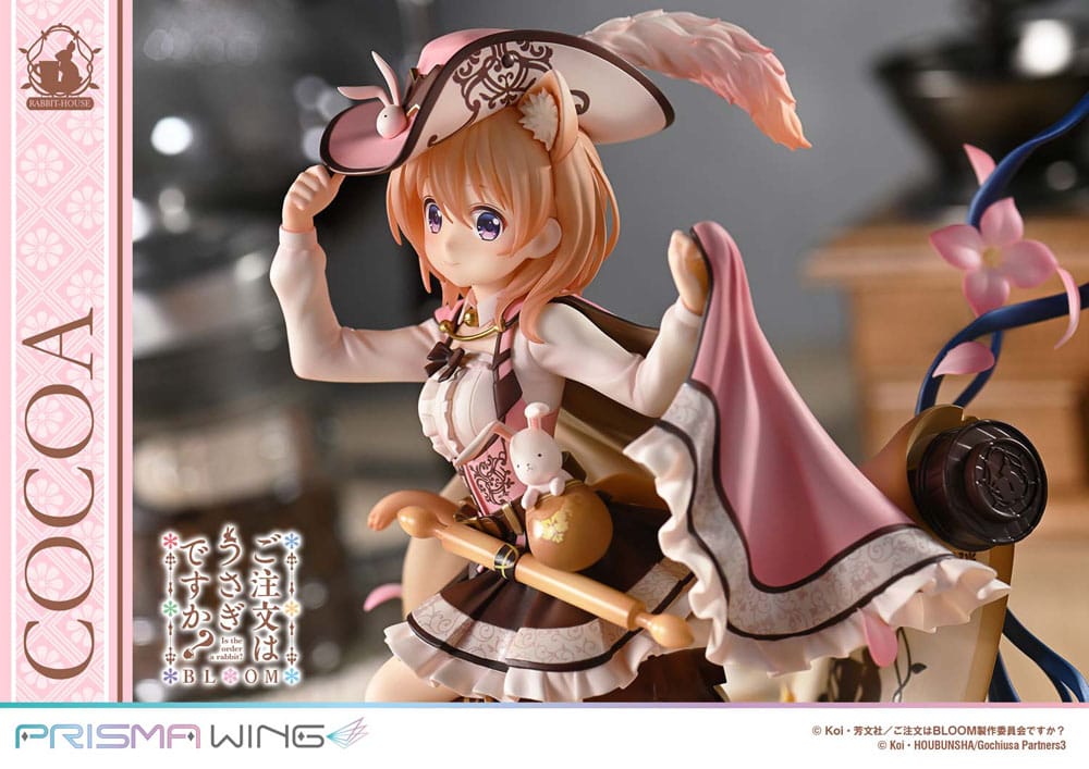 Is the Order a Rabbit? Bloom statuette PVC 1/7 Prisma Wing Cocoa 21 cm