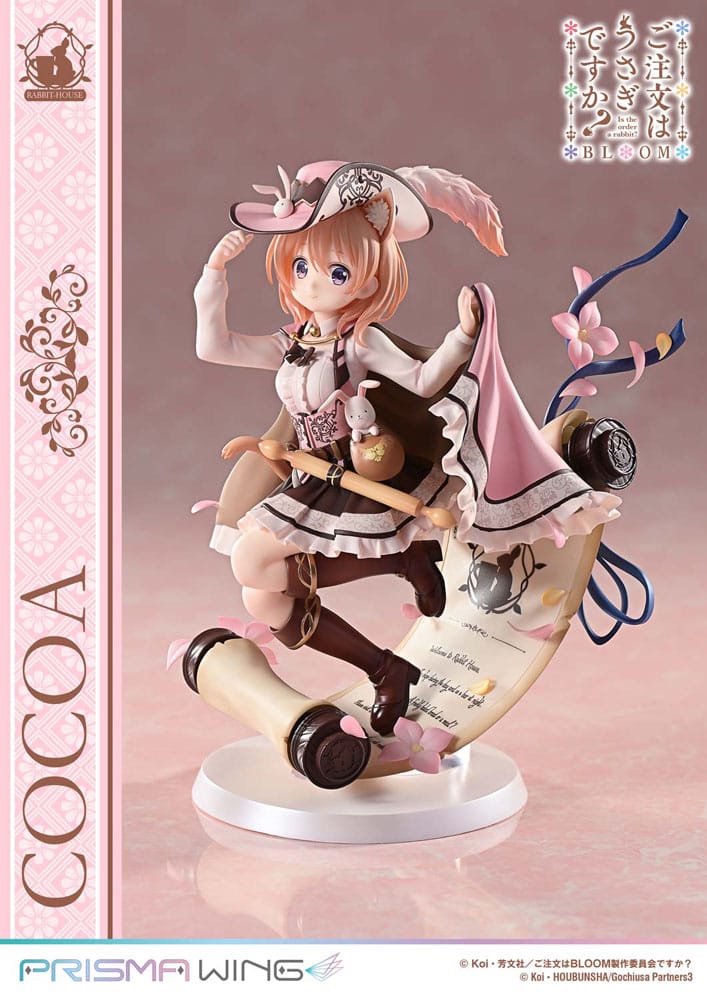 Is the Order a Rabbit? Bloom statuette PVC 1/7 Prisma Wing Cocoa 21 cm