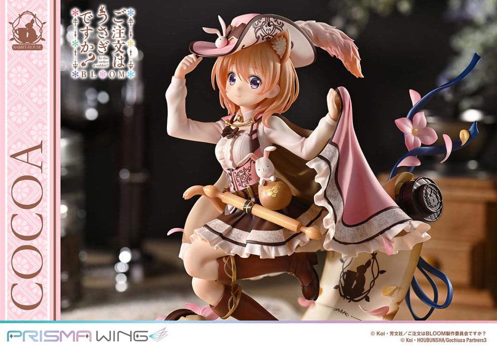Is the Order a Rabbit? Bloom statuette PVC 1/7 Prisma Wing Cocoa 21 cm