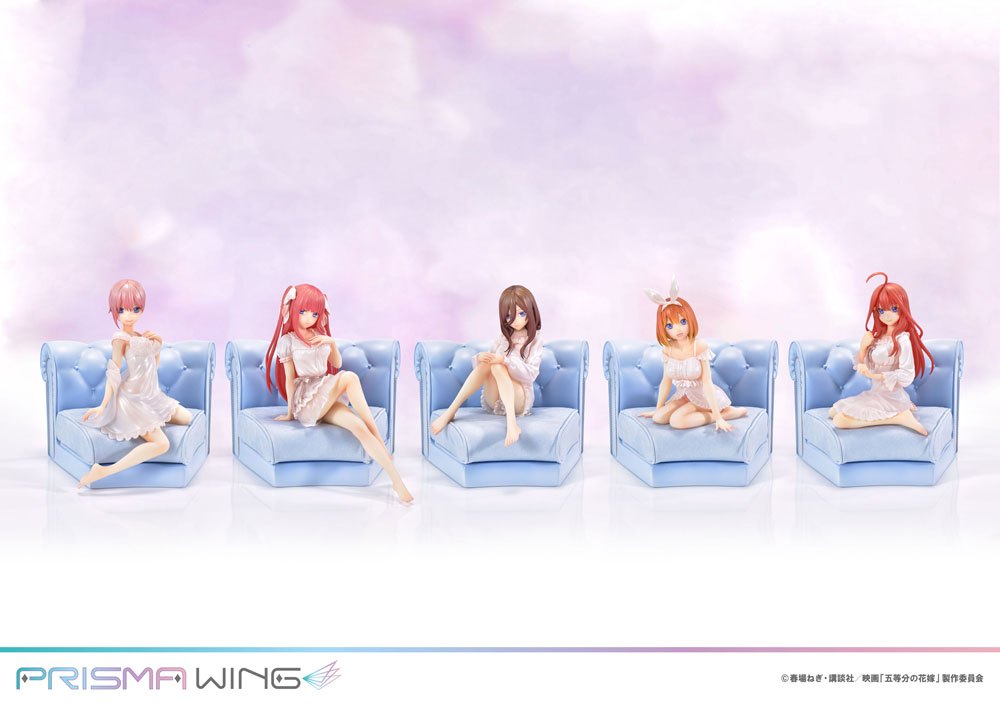 The Quintessential Quintuplets statuette PVC 1/7 Prisma Wing Nino Nakano 17 cm