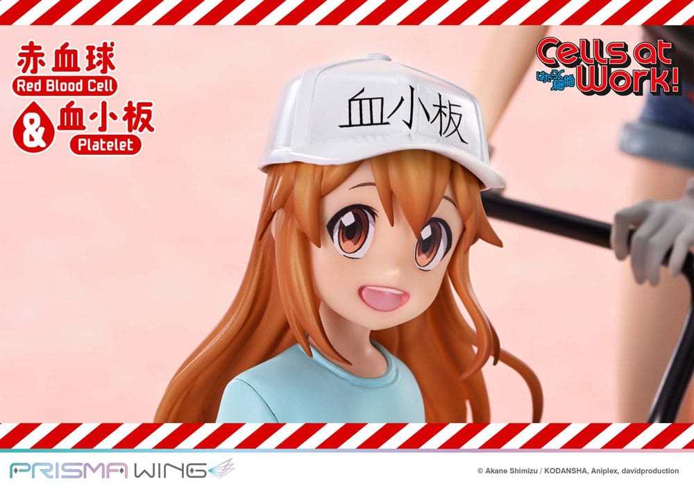 Cells at Work statuette PVC Red Blood Cell & Platelet 26 cm