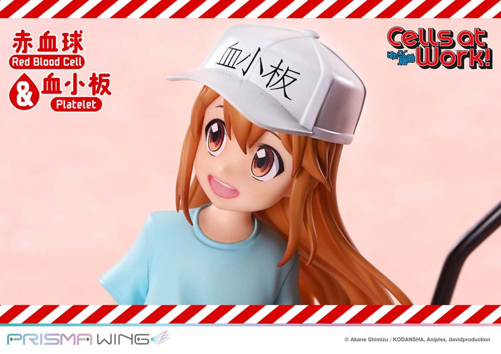Cells at Work statuette PVC Red Blood Cell & Platelet 26 cm