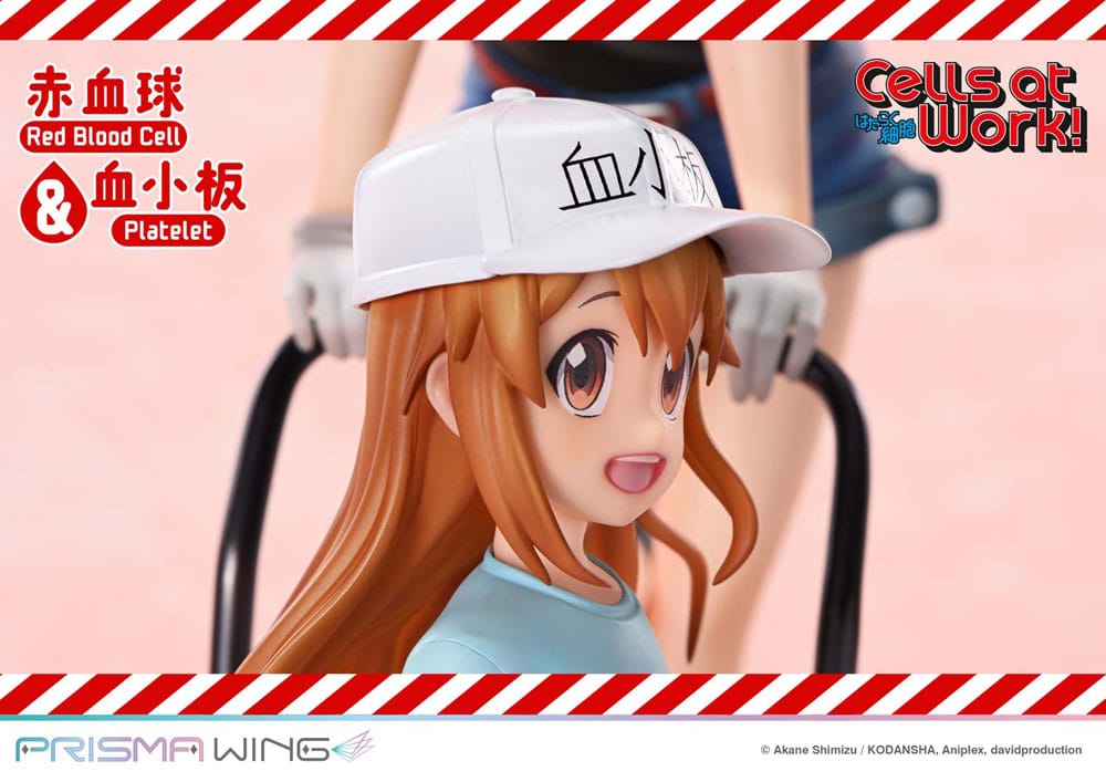 Cells at Work statuette PVC Red Blood Cell & Platelet 26 cm