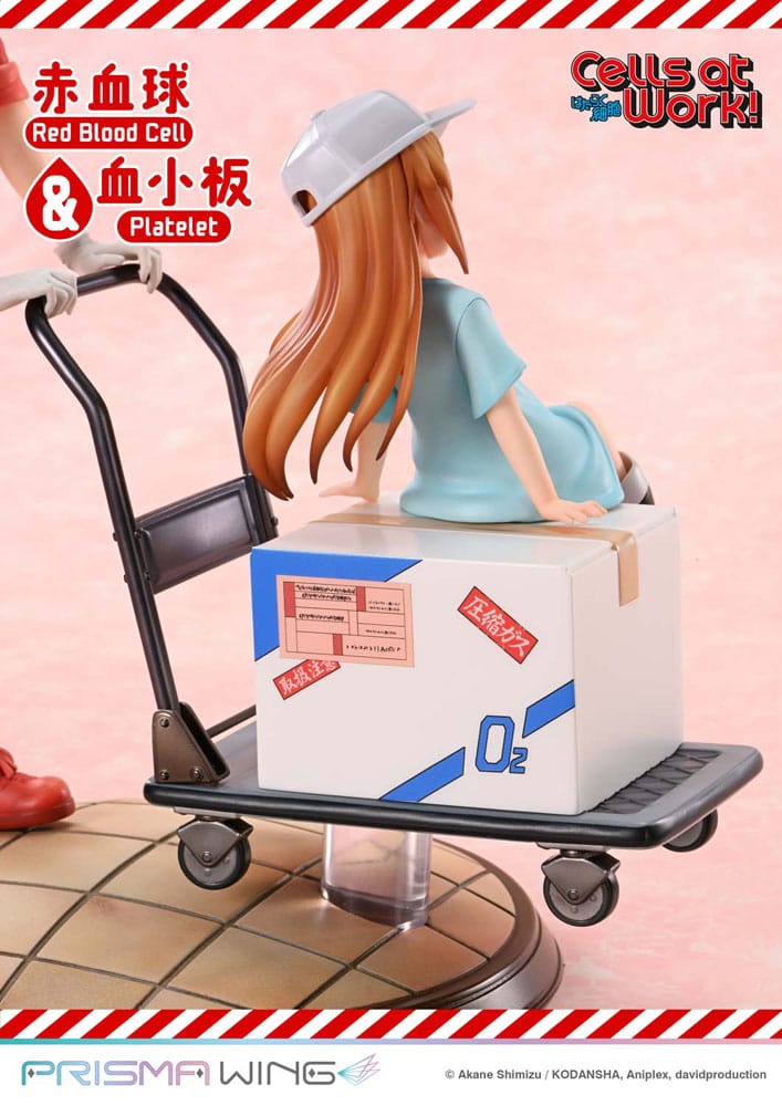 Cells at Work statuette PVC Red Blood Cell & Platelet 26 cm