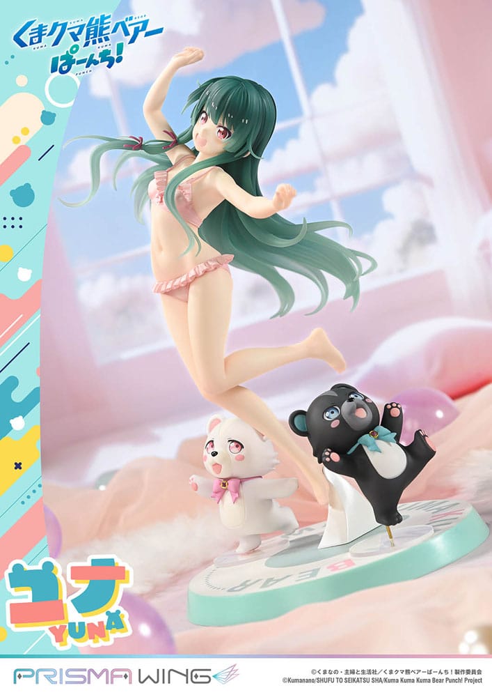 Kuma Kuma Kuma Bear Punch! statuette PVC 1/7 Prisma Wing Yuna 28 cm
