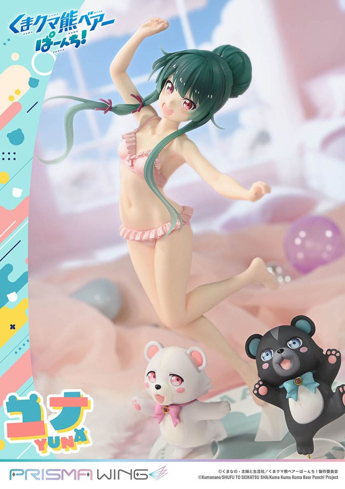 Kuma Kuma Kuma Bear Punch! statuette PVC 1/7 Prisma Wing Yuna 28 cm