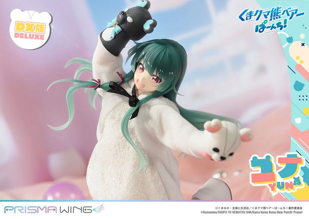 Kuma Kuma Kuma Bear Punch! statuette PVC 1/7 Prisma Wing Yuna Deluxe Version 28 cm