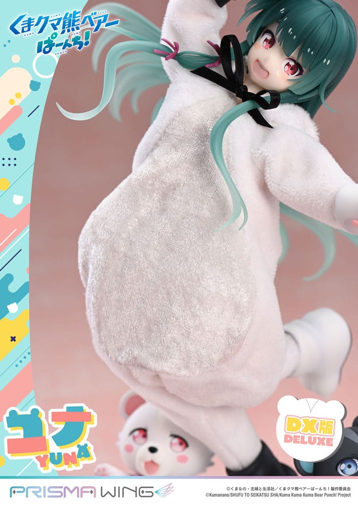 Kuma Kuma Kuma Bear Punch! statuette PVC 1/7 Prisma Wing Yuna Deluxe Version 28 cm