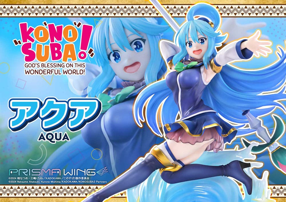 Konusuba - God's blessing on this wonderful world! statuette PVC 1/7 Prisma Wing Aqua 24 cm