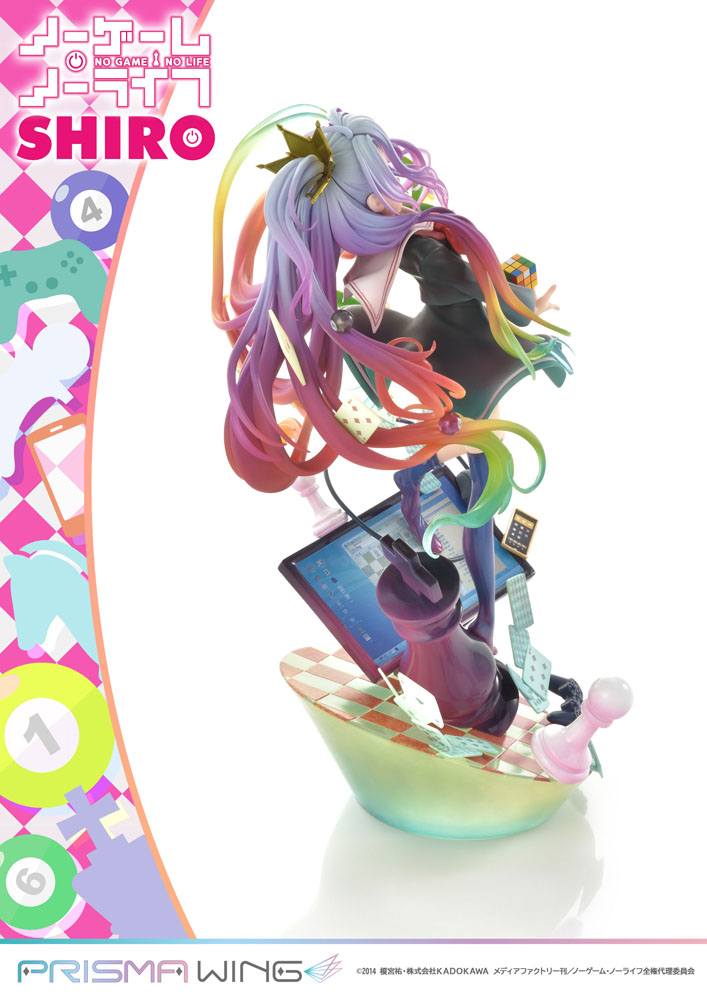 No Game No Life statuette PVC 1/7 Prisma Wing Shiro 27 cm