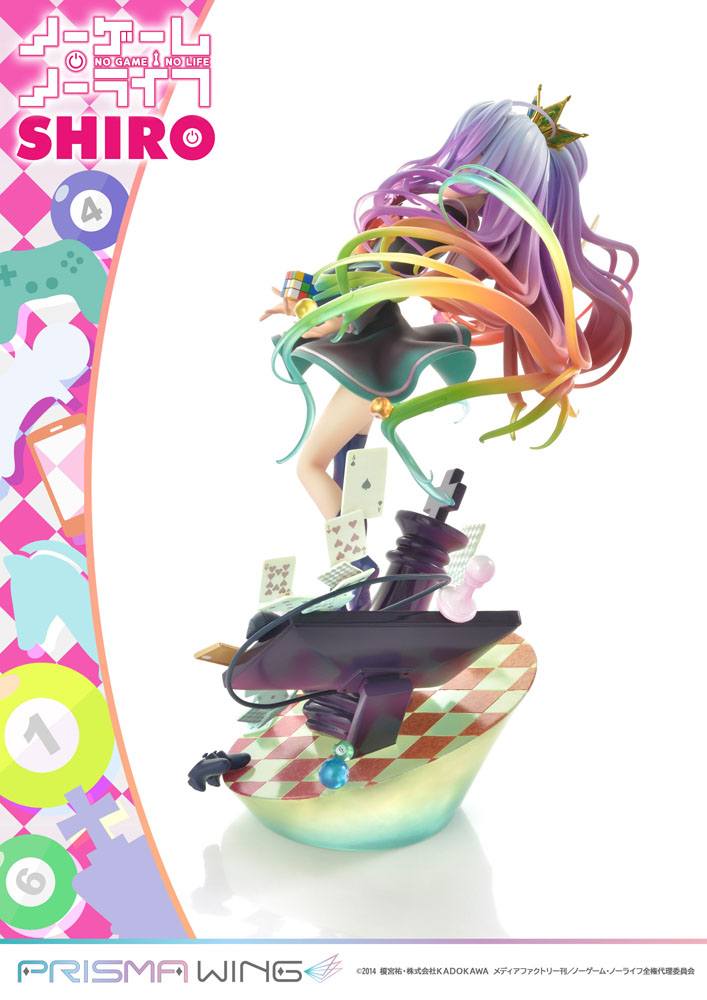 No Game No Life statuette PVC 1/7 Prisma Wing Shiro 27 cm