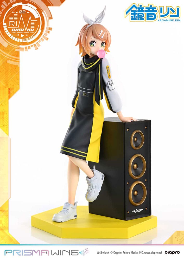 Vocaloid statuette PVC 1/7 Prisma Wing Piapro Characters Kagamine Rin (Art by lack) 21 cm