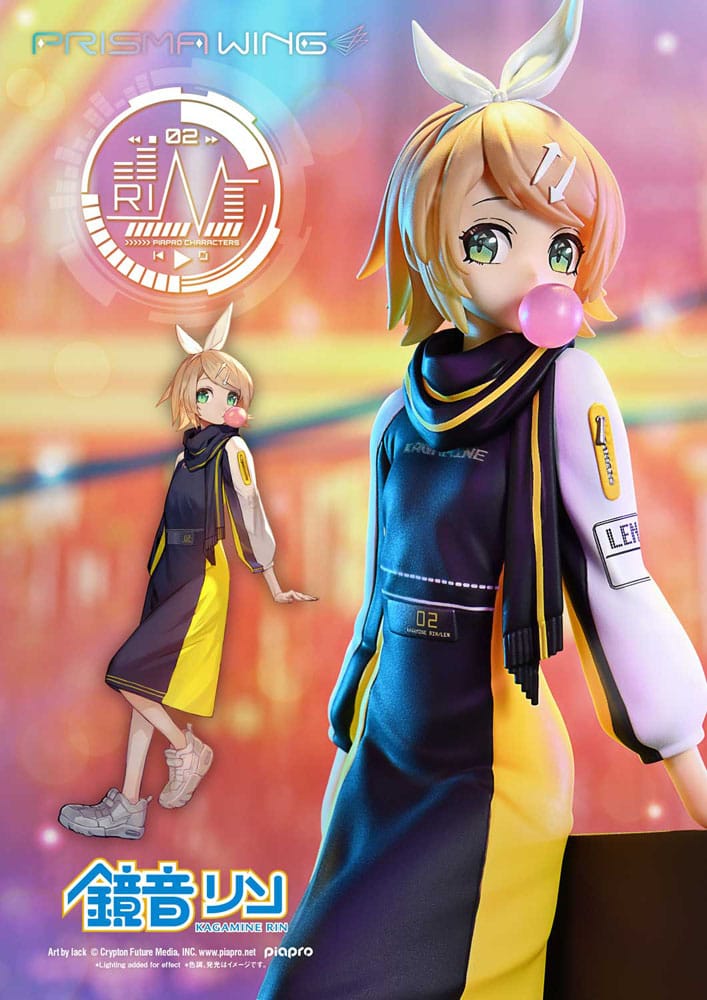 Vocaloid statuette PVC 1/7 Prisma Wing Piapro Characters Kagamine Rin (Art by lack) 21 cm