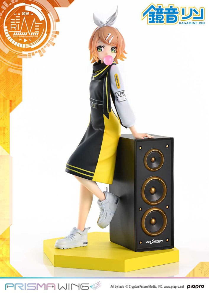 Vocaloid statuette PVC 1/7 Prisma Wing Piapro Characters Kagamine Rin (Art by lack) 21 cm