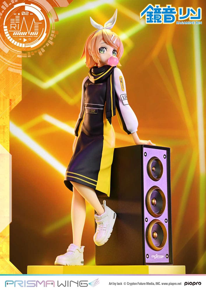 Vocaloid statuette PVC 1/7 Prisma Wing Piapro Characters Kagamine Rin (Art by lack) 21 cm