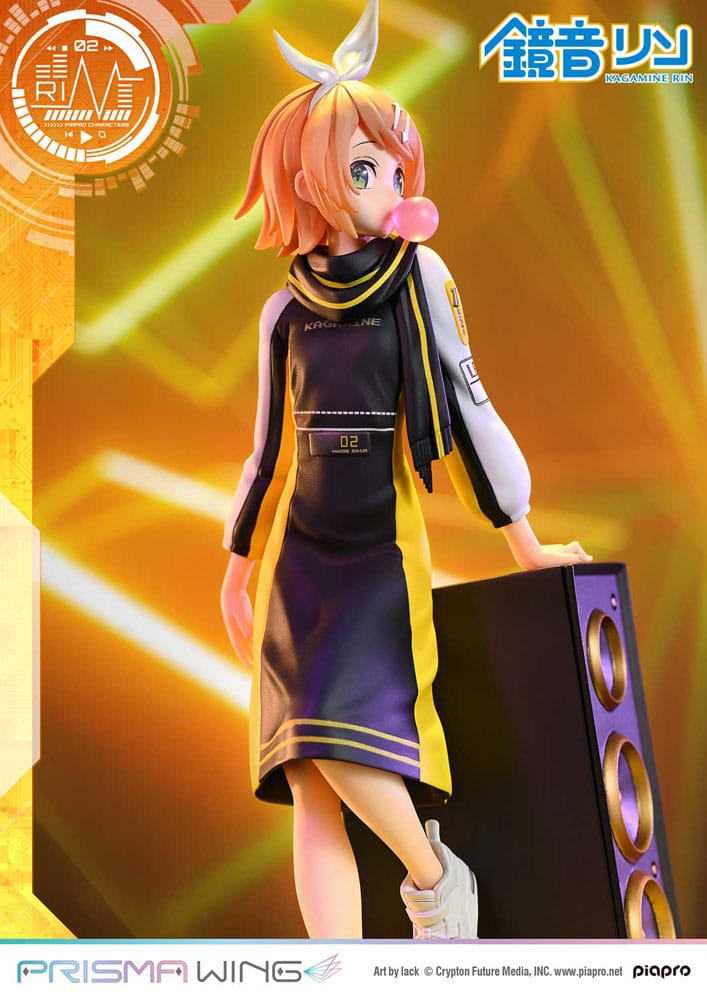 Vocaloid statuette PVC 1/7 Prisma Wing Piapro Characters Kagamine Rin (Art by lack) 21 cm