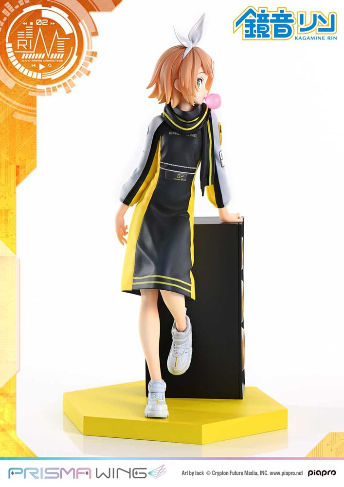 Vocaloid statuette PVC 1/7 Prisma Wing Piapro Characters Kagamine Rin (Art by lack) 21 cm