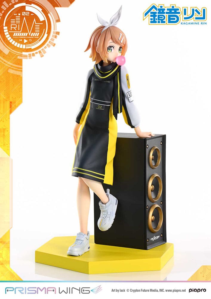 Vocaloid statuette PVC 1/7 Prisma Wing Piapro Characters Kagamine Rin (Art by lack) 21 cm