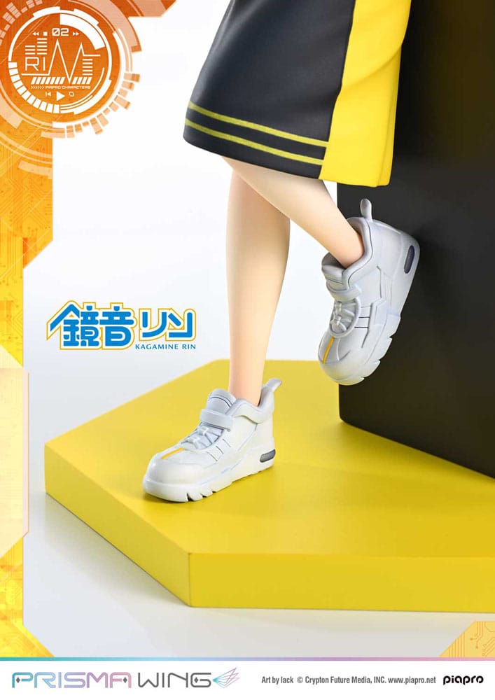 Vocaloid statuette PVC 1/7 Prisma Wing Piapro Characters Kagamine Rin (Art by lack) 21 cm