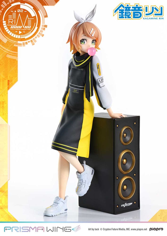 Vocaloid statuette PVC 1/7 Prisma Wing Piapro Characters Kagamine Rin (Art by lack) 21 cm