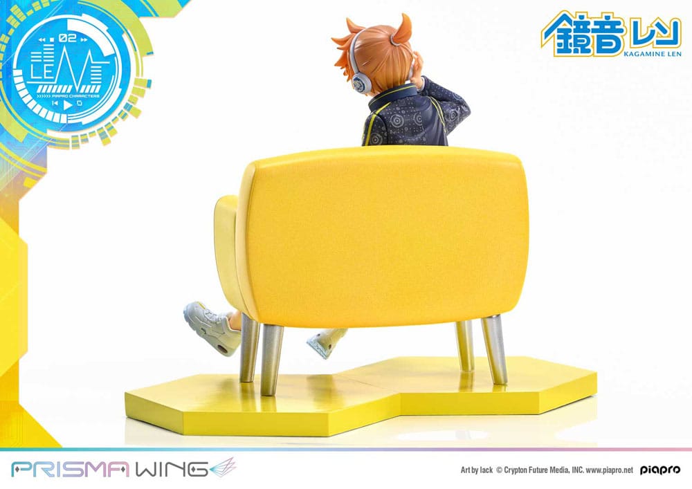 Vocaloid statuette PVC 1/7 Prisma Wing Piapro Characters Kagamine Len (Art by lack) 18 cm