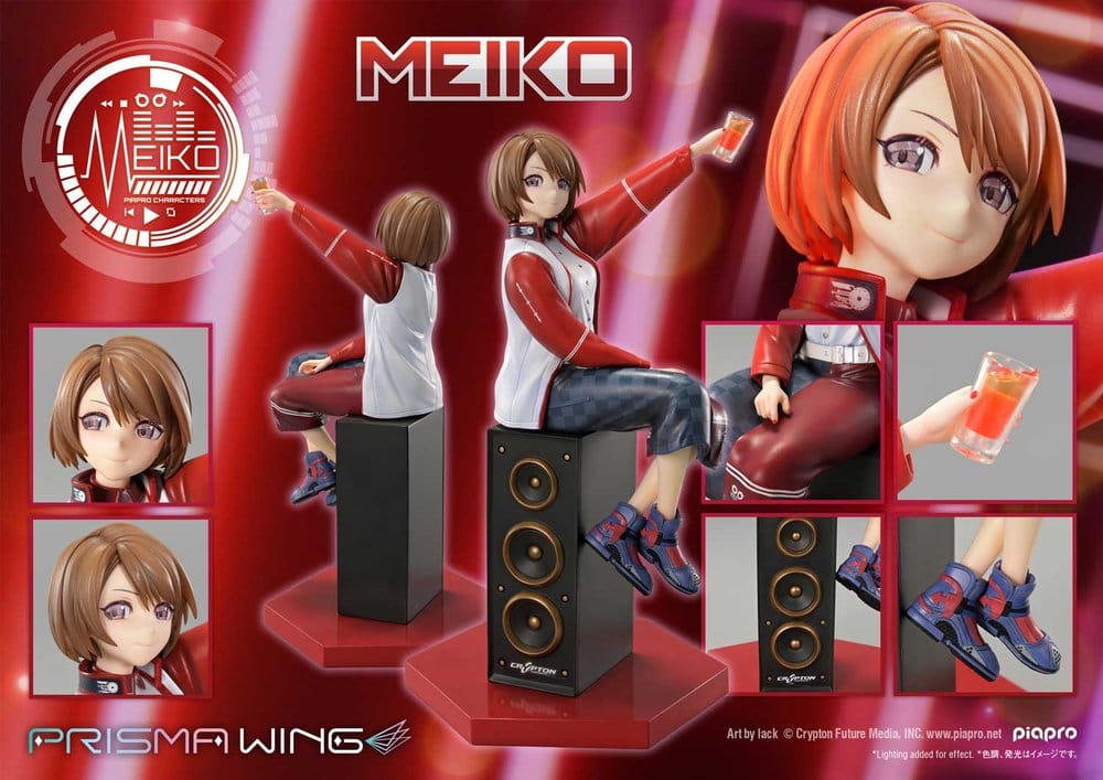 Piapro Characters Prisma Wing Statue 1/7 Meiko Illustration by lack 21 cm