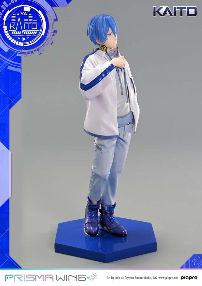 Piapro Characters Prisma Wing Figurine 1/7 KAITO "Art by lack" 24 cm