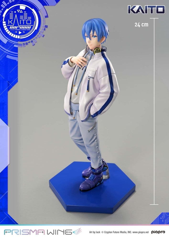 Piapro Characters Prisma Wing Figurine 1/7 KAITO "Art by lack" 24 cm