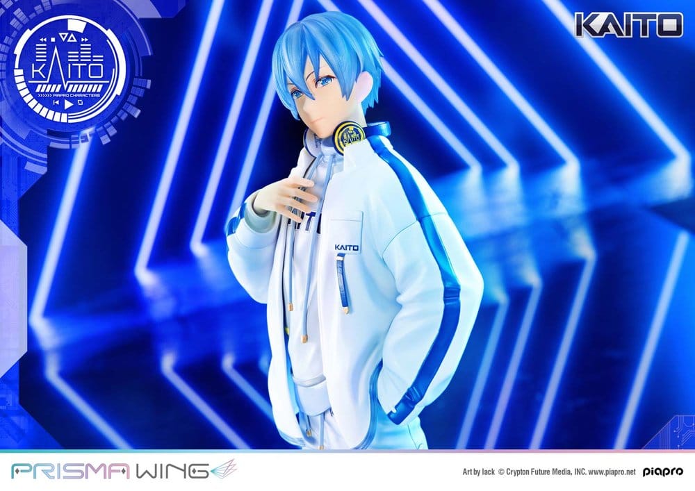 Piapro Characters Prisma Wing Figurine 1/7 KAITO "Art by lack" 24 cm