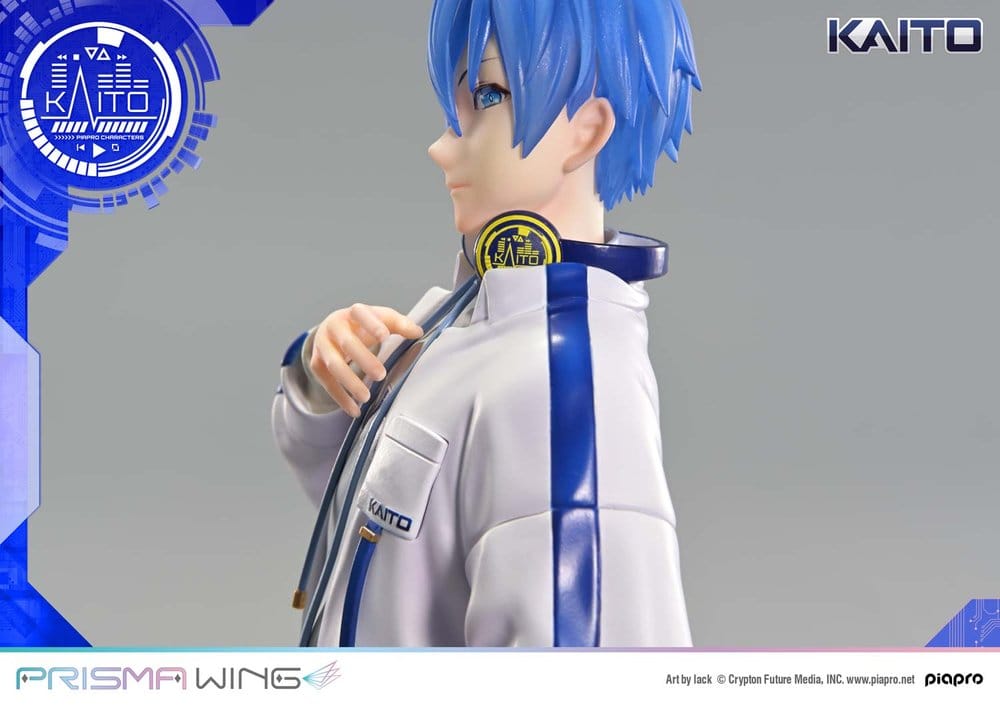 Piapro Characters Prisma Wing Figurine 1/7 KAITO "Art by lack" 24 cm