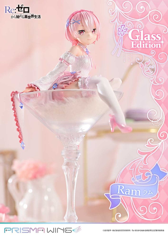 Re:ZERO Starting Life in Another World statuette PVC 1/7 Prisma Wing Ram Glass Edition 24 cm