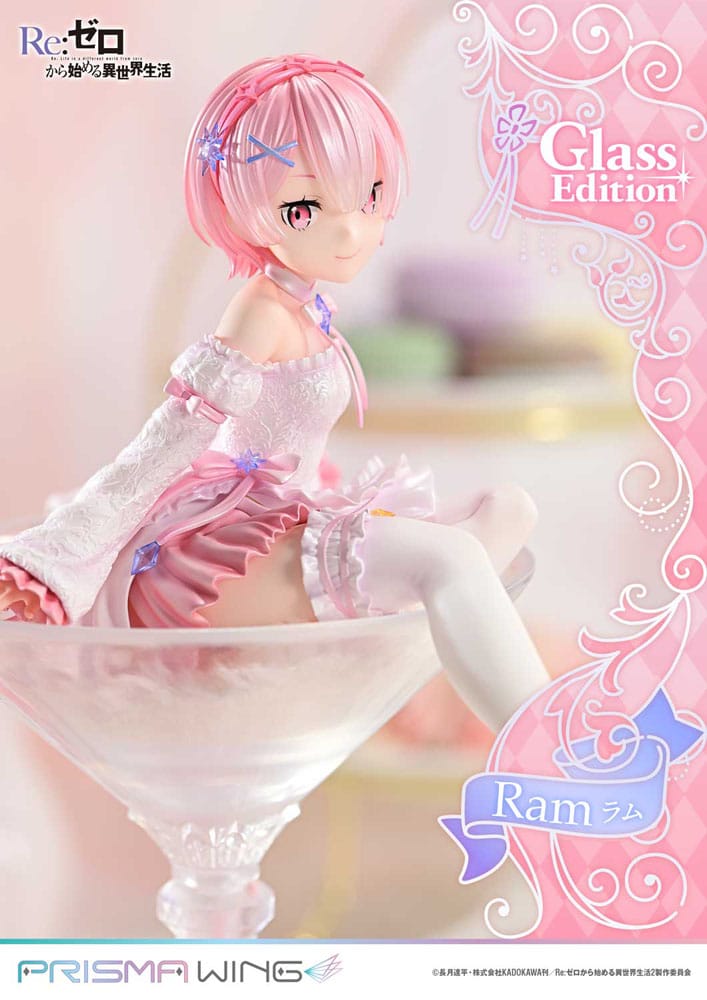 Re:ZERO Starting Life in Another World statuette PVC 1/7 Prisma Wing Ram Glass Edition 24 cm