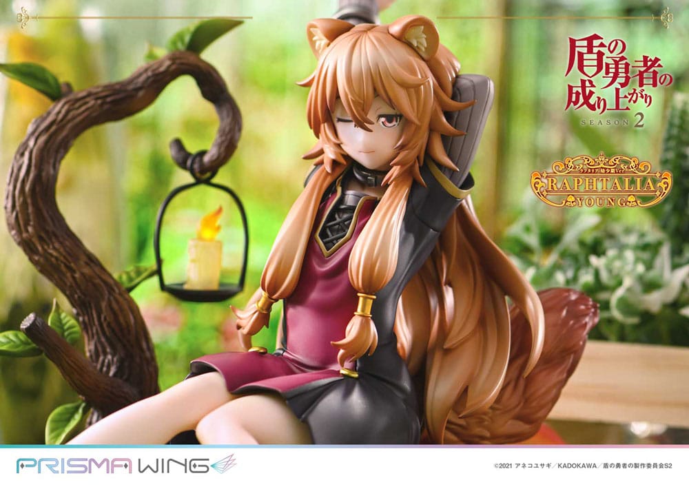 The Rising of the shield Hero Season 2 statuette PVC 1/7 Prisma Wing Raphtalia Young Version 15 cm