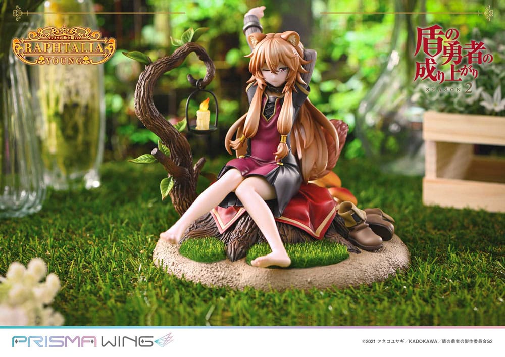 The Rising of the shield Hero Season 2 statuette PVC 1/7 Prisma Wing Raphtalia Young Version 15 cm