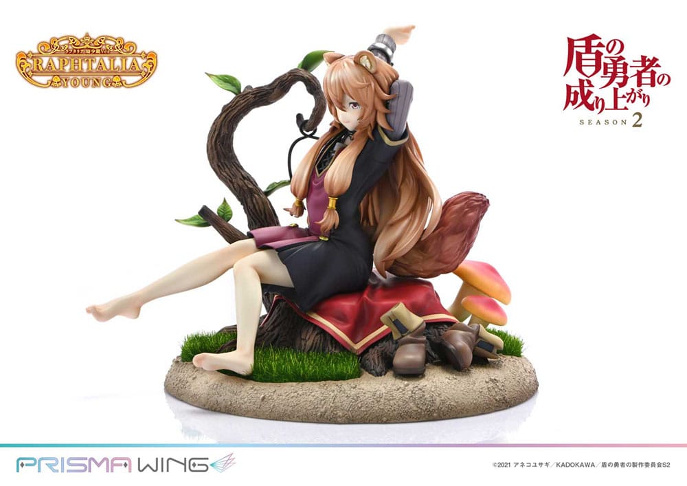 The Rising of the shield Hero Season 2 statuette PVC 1/7 Prisma Wing Raphtalia Young Version 15 cm