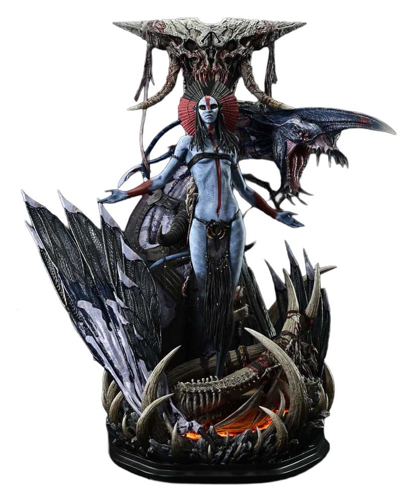 Avatar: Fire and Ash (Film) statuette Real Elite Masterline Series 1/4 Varang & Nightwraith Avatar Legacy Collection 96 cm
