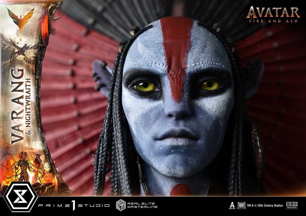 Avatar: Fire and Ash (Film) statuette Real Elite Masterline Series 1/4 Varang & Nightwraith Avatar Legacy Collection 96 cm