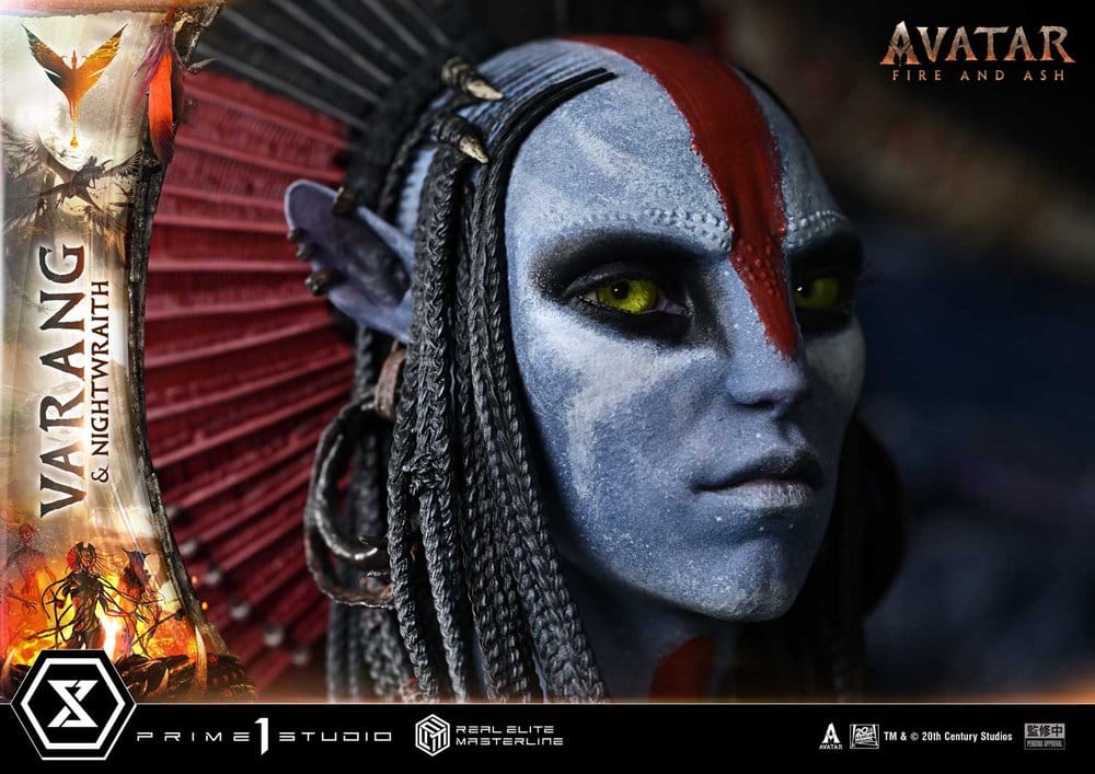 Avatar: Fire and Ash (Film) statuette Real Elite Masterline Series 1/4 Varang & Nightwraith Avatar Legacy Collection 96 cm